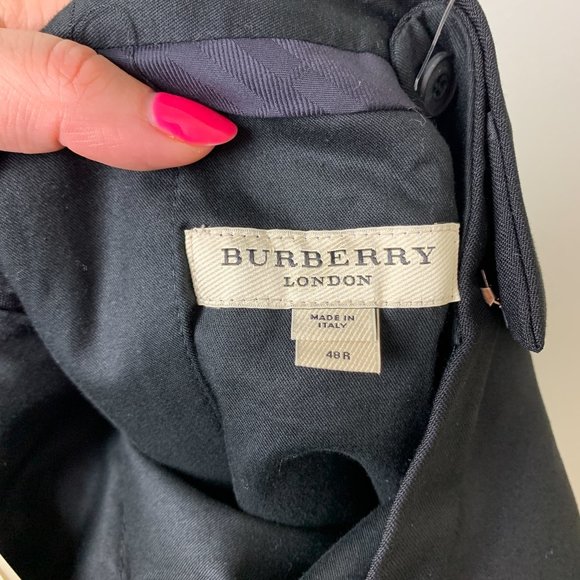 Burberry London black english fit wool tuxedo pants 48R - Picture 8 of 8